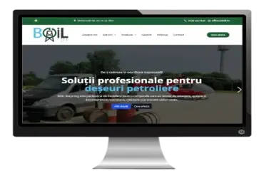 Dezvoltarea unui site de prezentare pentru servicii de colectare, reciclare și valorificare deșeuri petroliere, solvenți și combustibili lichizi