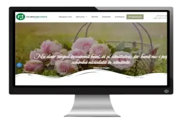 Dezvoltarea unui site de prezentare pentru cabinet de hidrocolonoterapie și detoxifiere ionică