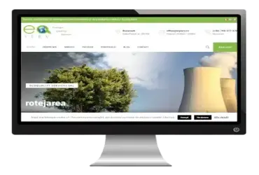 Dezvoltarea unui site de prezentare pentru servicii specializate de ecologizare și decontaminare.