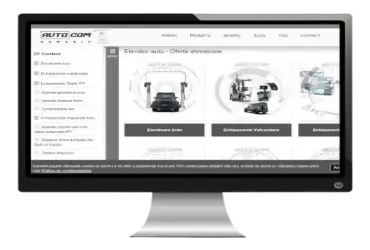 Catalog de produse pentru elevatoare și echipamente profesionale