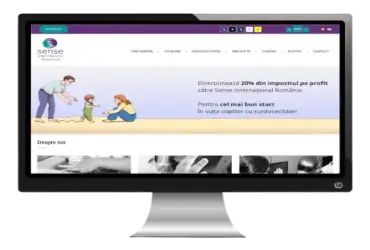 Site de prezentare pentru Sense International România