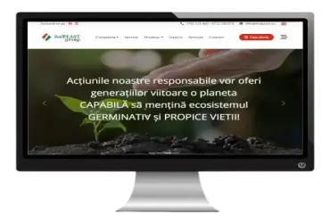 Dezvoltarea unui site de prezentare pentru producător de LDPE regranulat