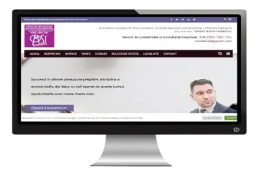 Dezvoltarea unui site de prezentare pentru firmă de contabilitate din Timișoara.