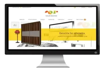 Catalog de produse pentru mobilier la comandă, orientat pe prezentarea lucrărilo
