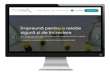Dezvoltarea unui site de prezentare pentru cabinet individual de psihologie din București.