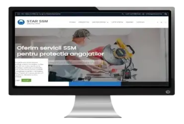 Site de prezentare pentru servicii SSM și SU dedicate firmelor din Pitești