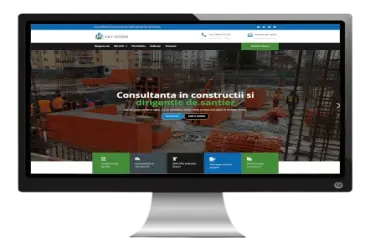 Dezvoltarea unui site de prezentare pentru consultanta in constructii, dirigentie de santier, SSM si PSI
