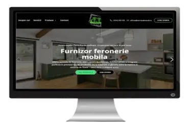 Dezvoltarea unui site de prezentare pentru un distribuitor de feronerie pentru mobilier