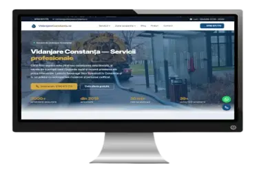 Site de prezentare pentru servicii de vidanjare